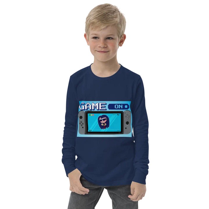 Youth Game On Long Sleeve Top product image (1)