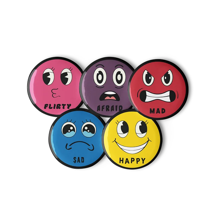 Emoti-pins Set 1 product image (1)