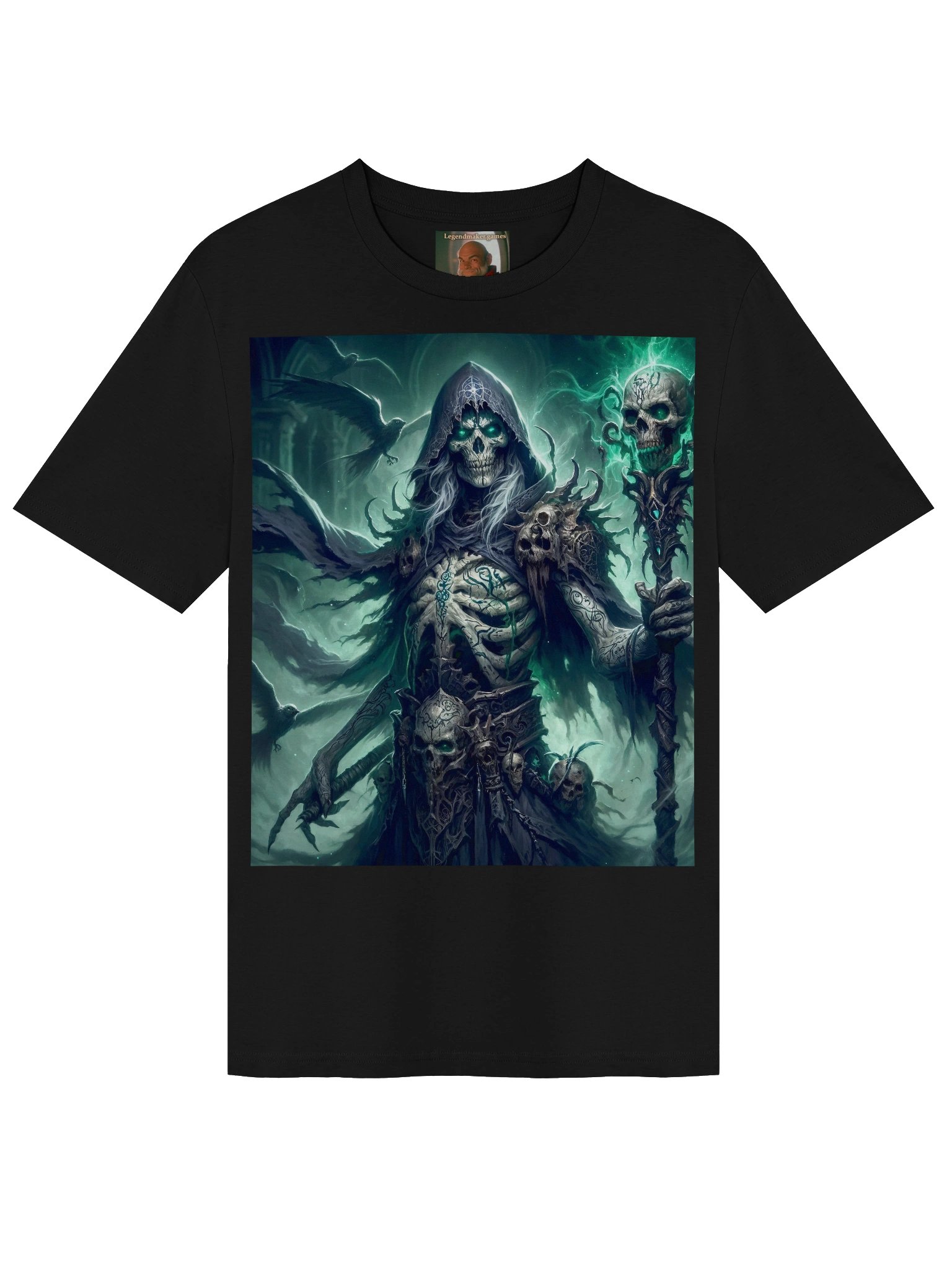 Necromancy is Written in Bone Shirt product image (1)
