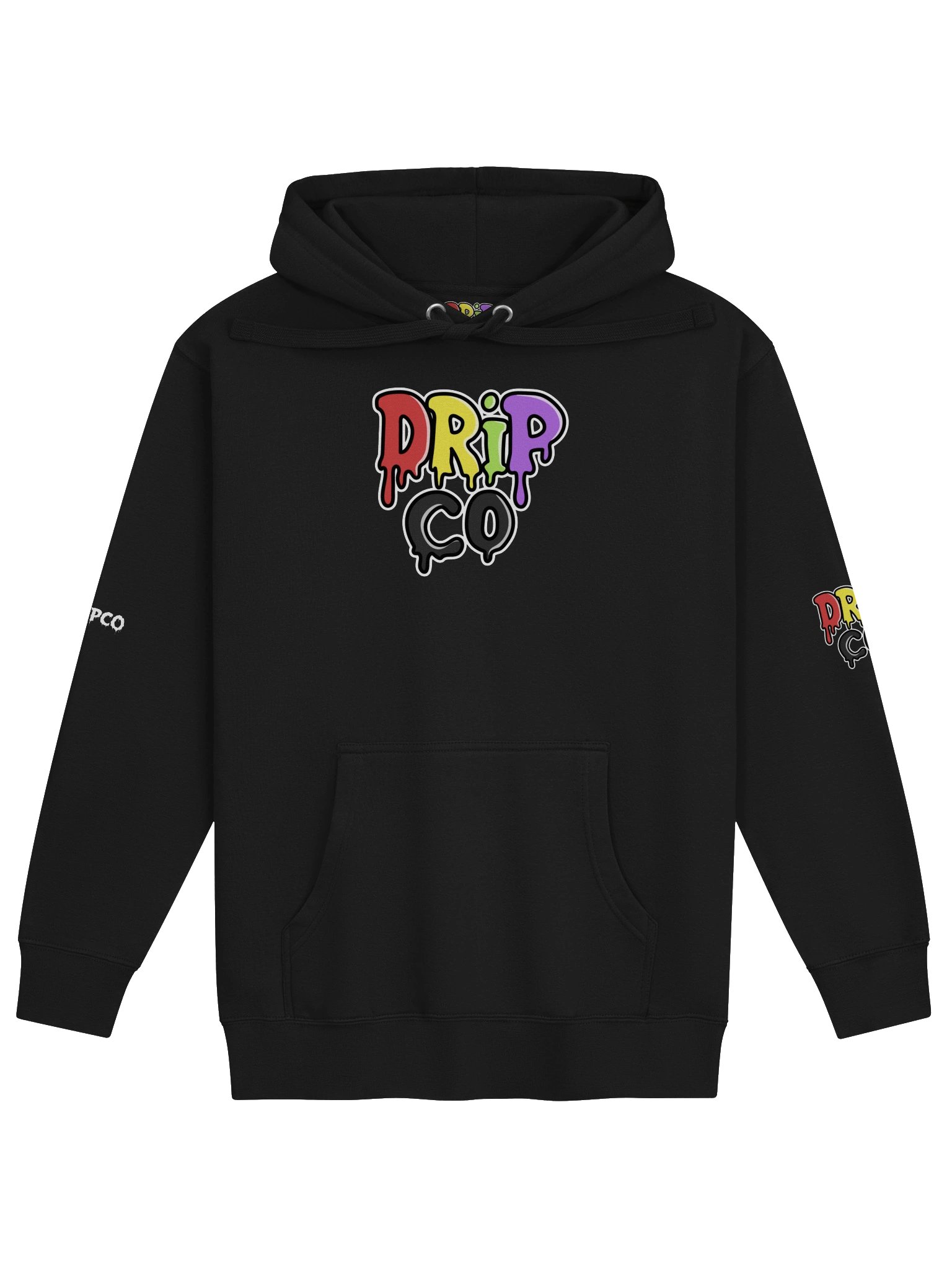 DRIPCO Color Drip Graffiti Hoodie product image (3)