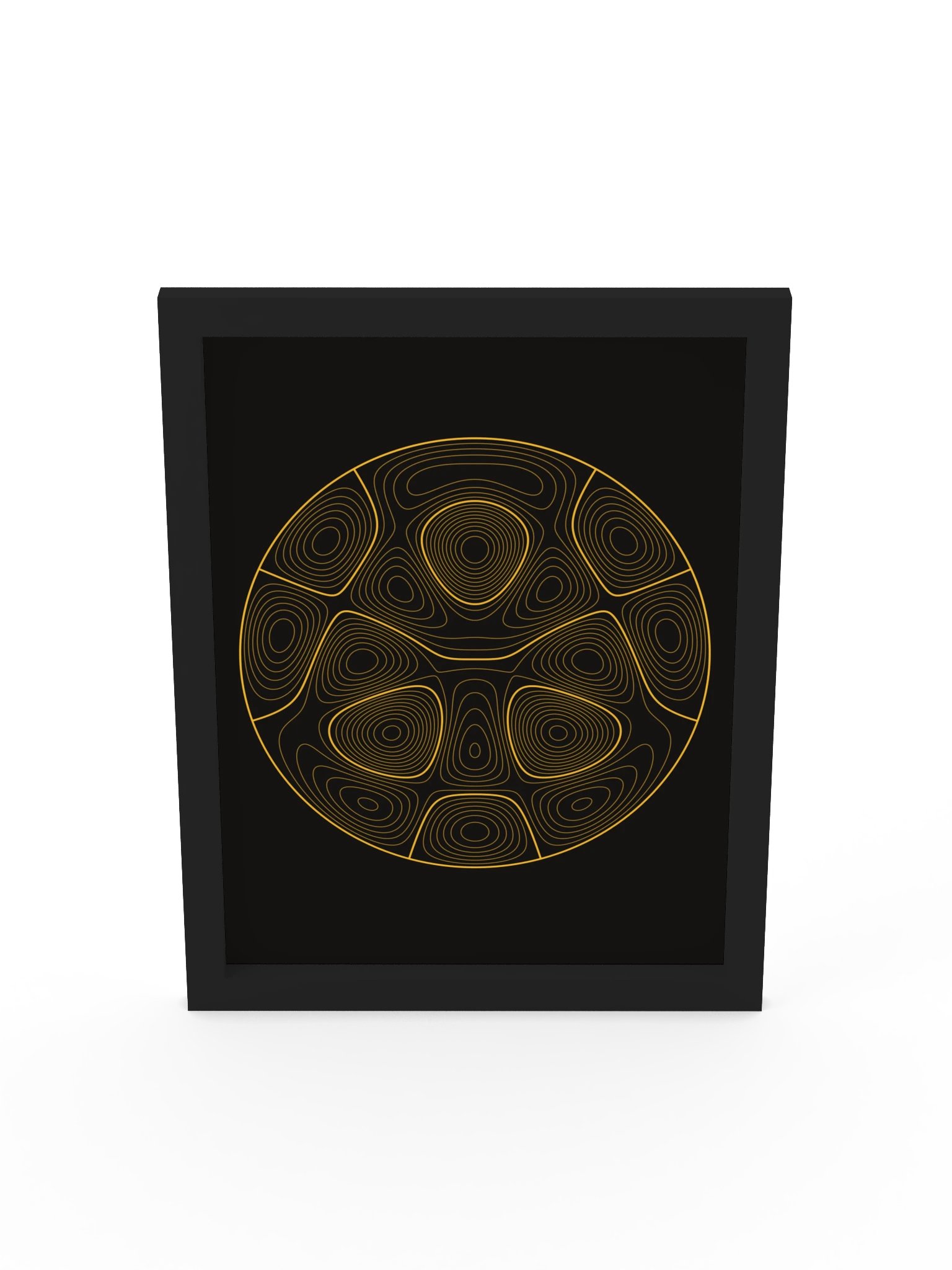 Solar plexus · Lines Framed Poster product image (55)