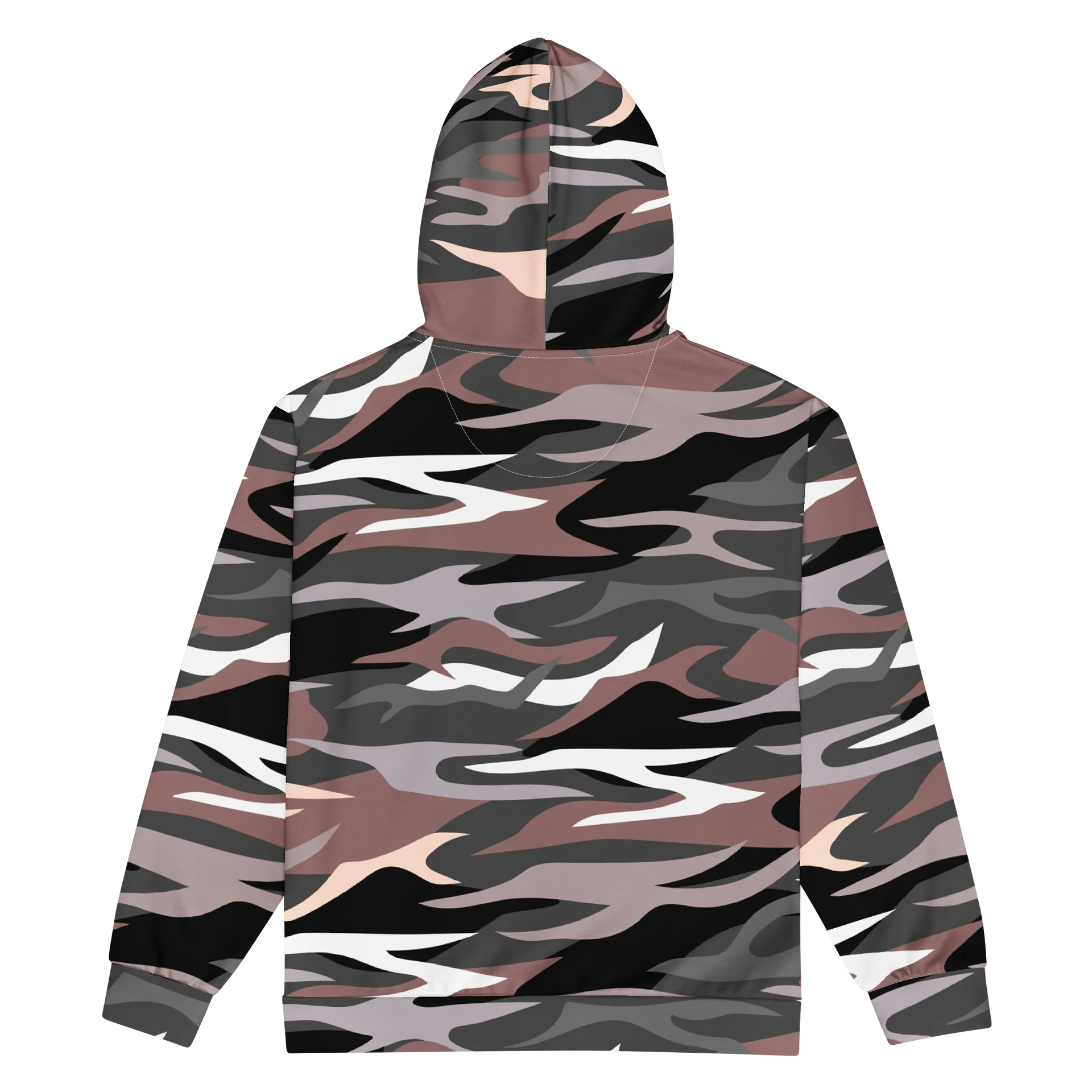 Muted Camo Wave Zip Hoodie product image (2)
