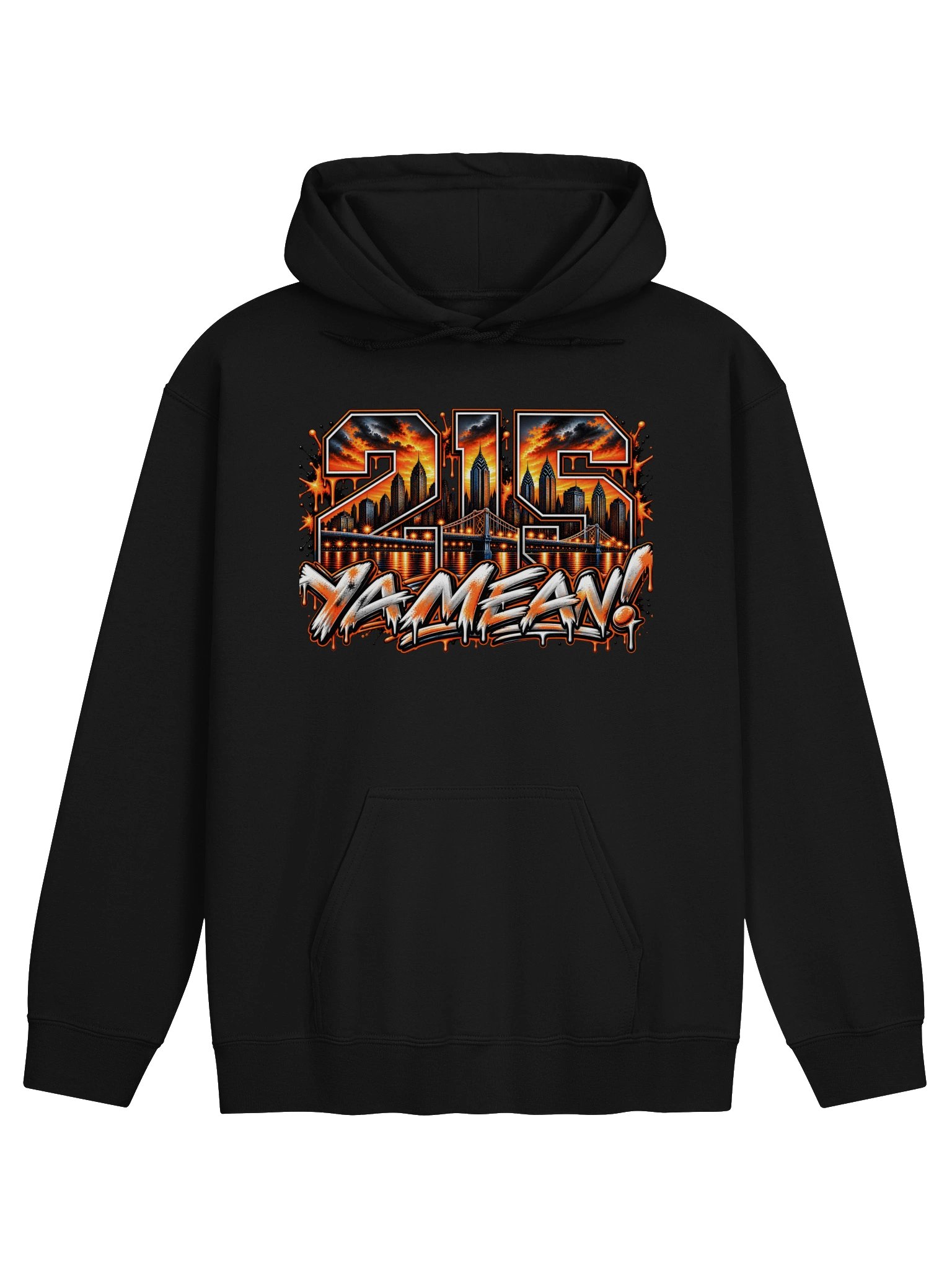 Philadelphia City Edition "215" Hoodie By Blacktop Brand product image (4)