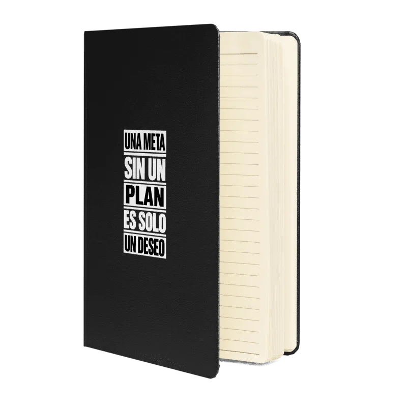 Cuaderno Motivacional de Tapa Dura “Una Meta Sin un Plan” product image (10)