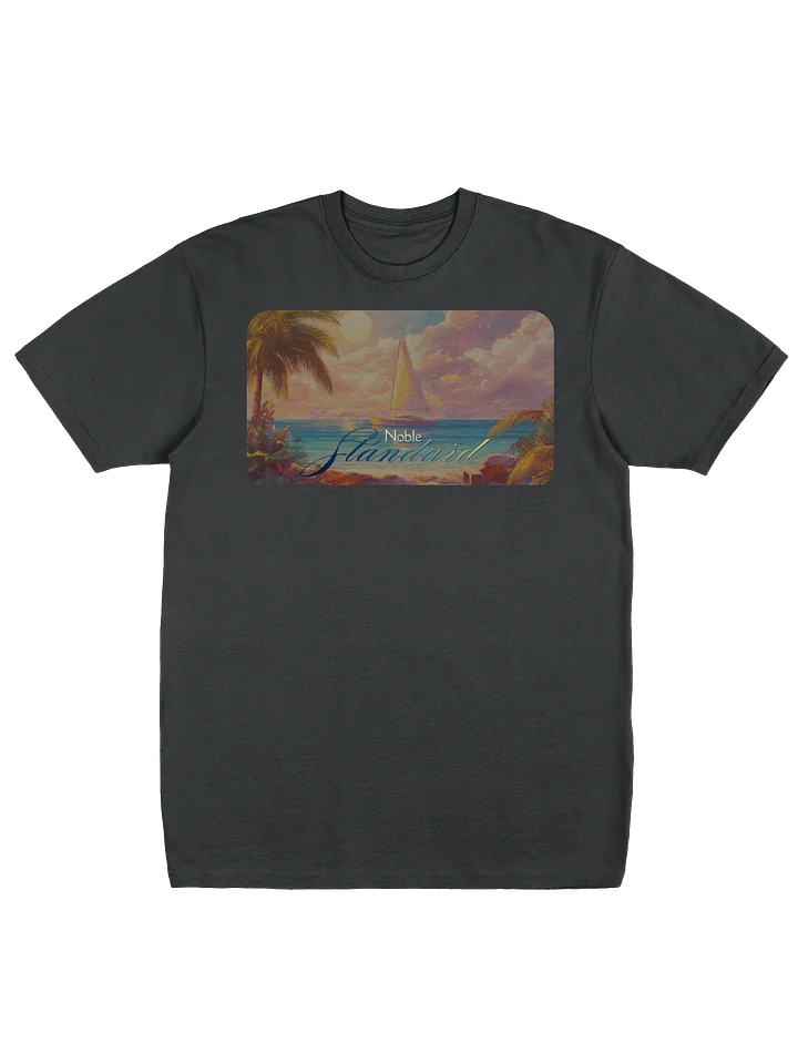 Tropical Seascape Sailboat Tee product image (1)