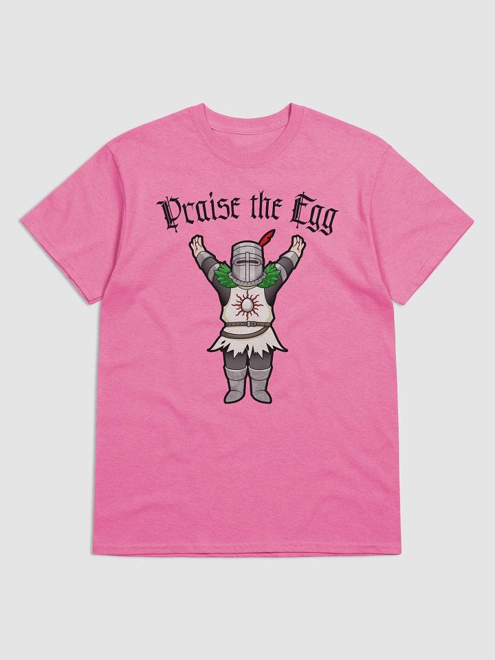 Praise the Egg (Black Text) T-shirt product image (4)