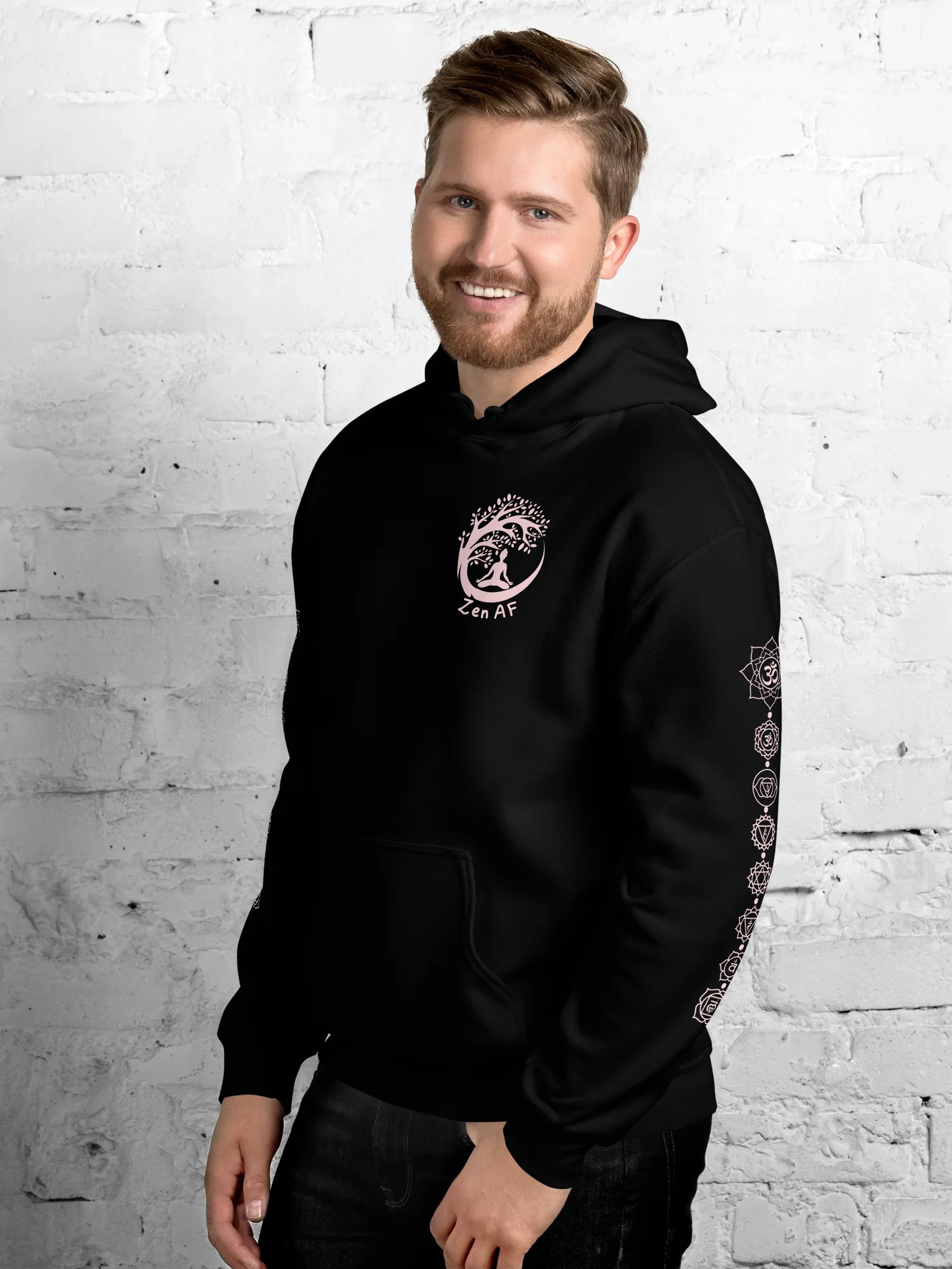 Zen AF Classic Hoodie (dark colors) product image (6)