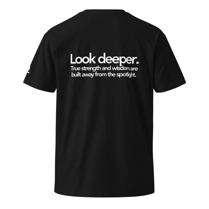 Eclipse Black Premium Tee product image (2)