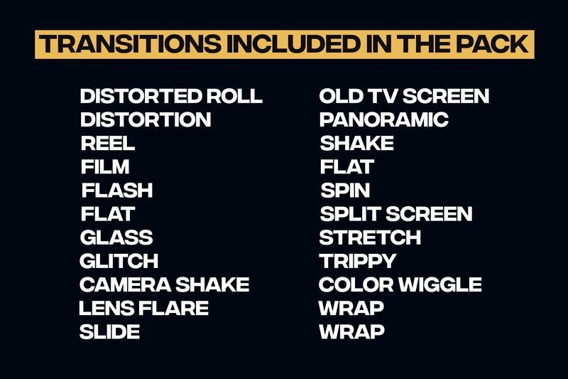 100 Seamless Transitions for Premiere Pro product image (3)