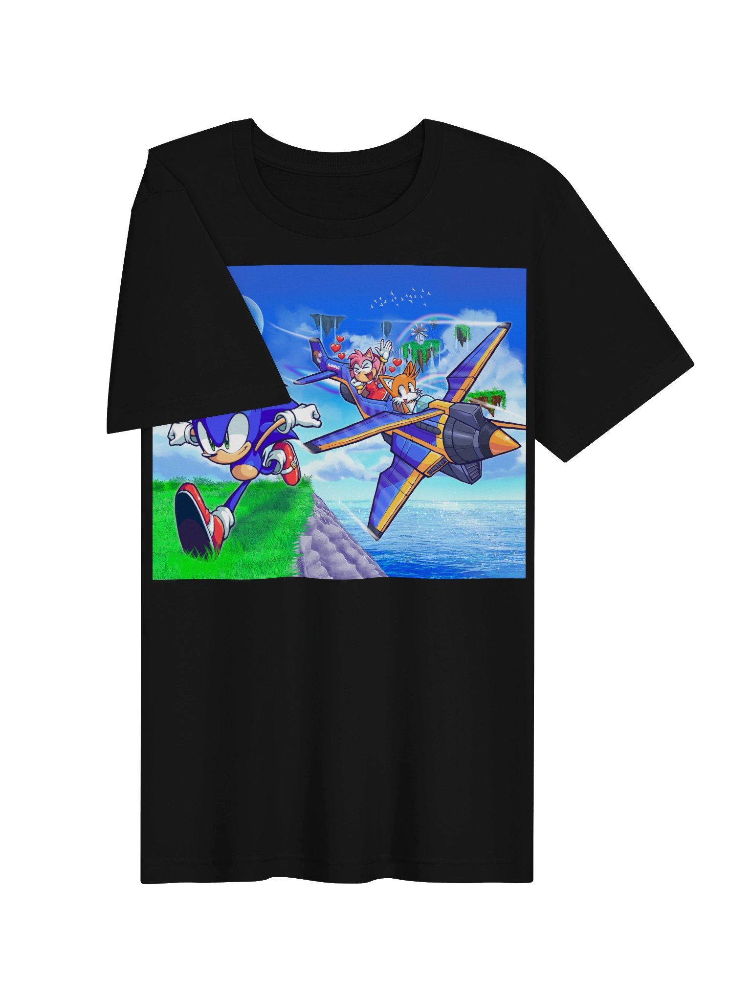 "Happy Birthday, SONIC!" Canvas Tee product image (3)