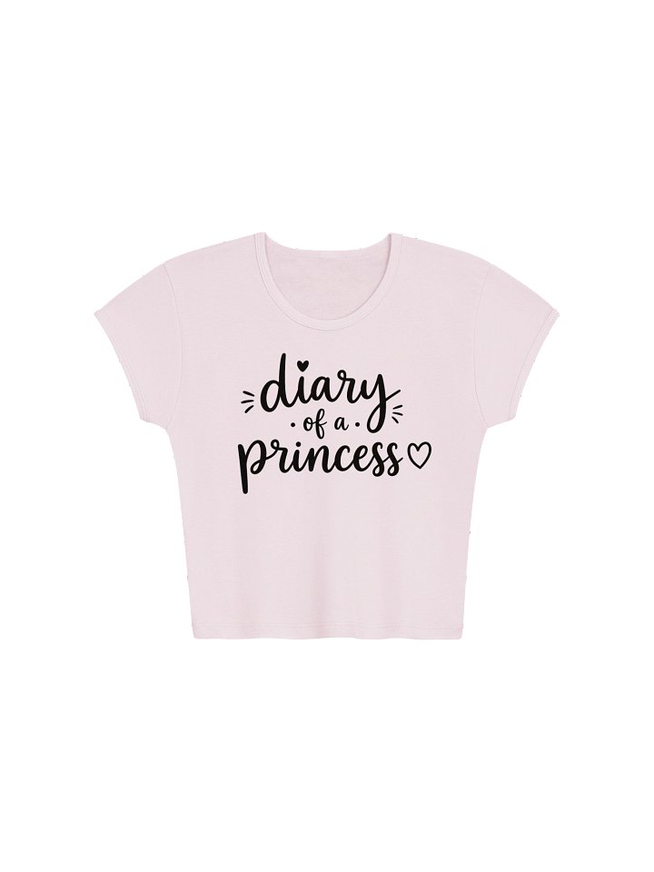 Diary of a Princess Baby Tee product image (1)