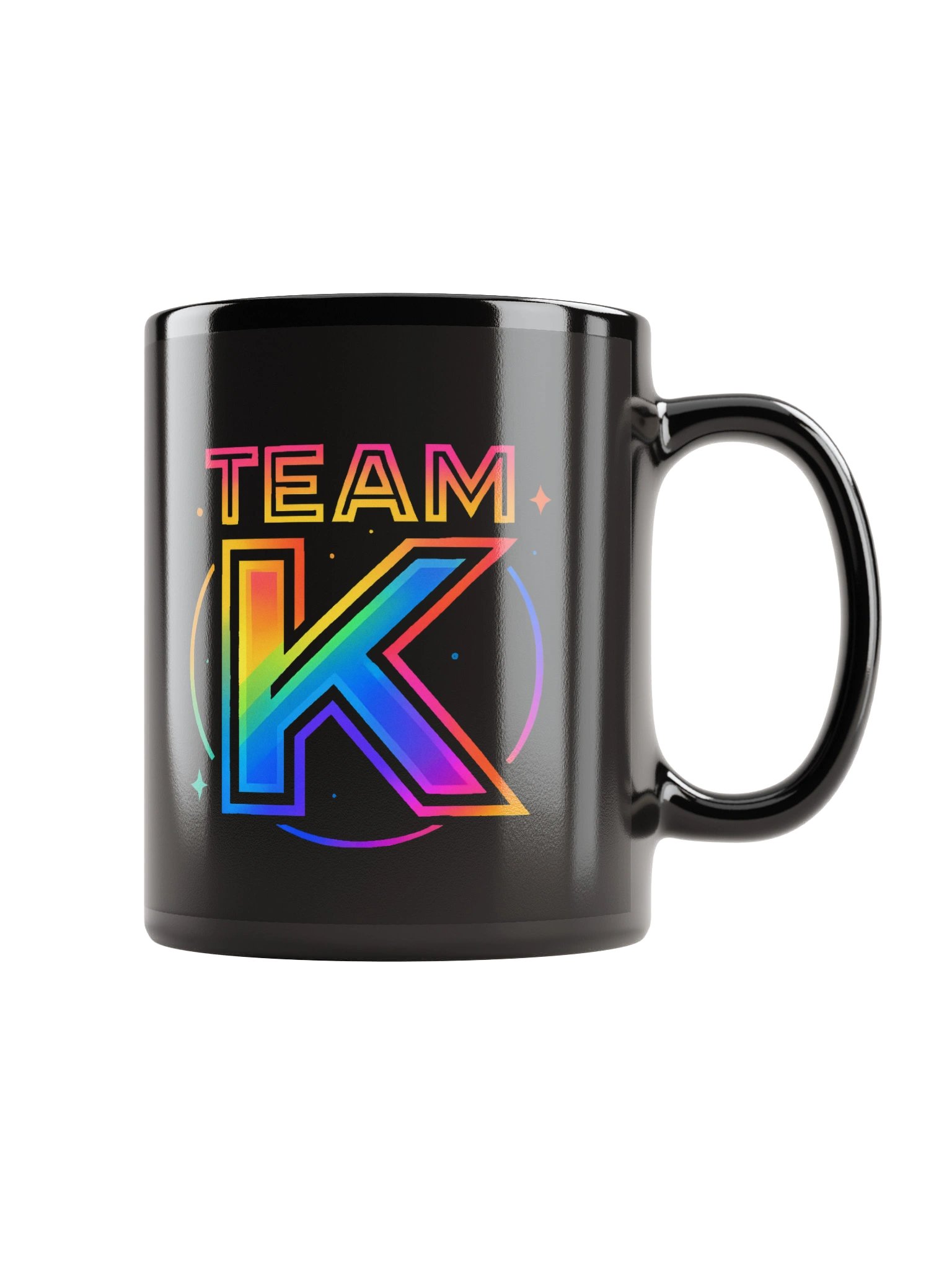 TEAM K Pride 1 Black Mug product image (1)