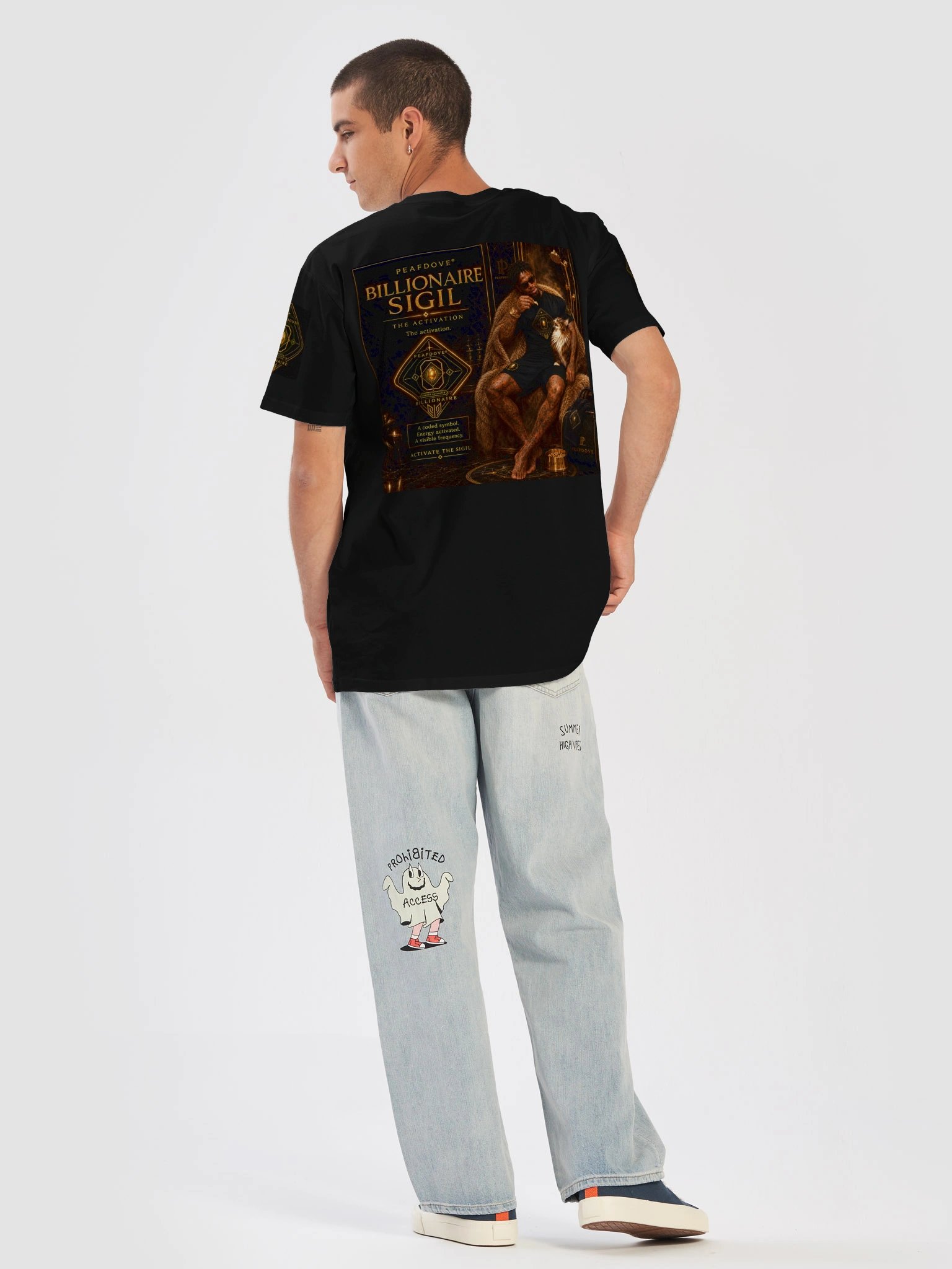PEAFDOVE® BILLIONAIRE SPA — Golden Ritual Shirt product image (6)