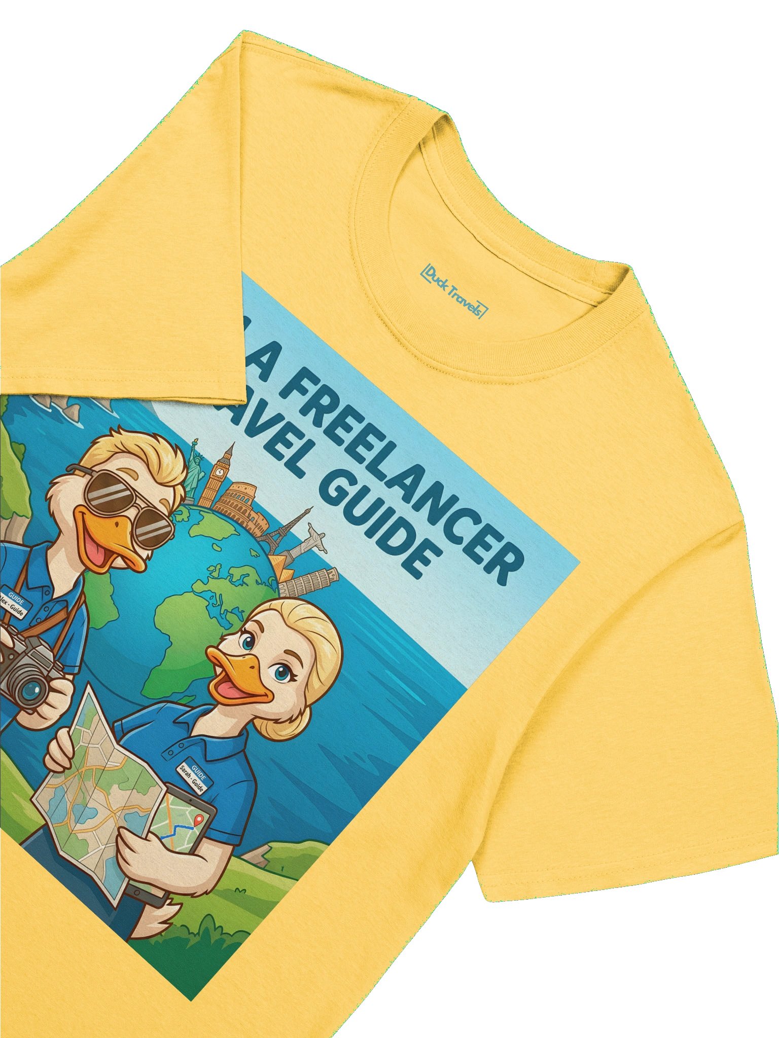 "I Am A Freelancer Travel Guide" Guide Duck "Men" product image (67)