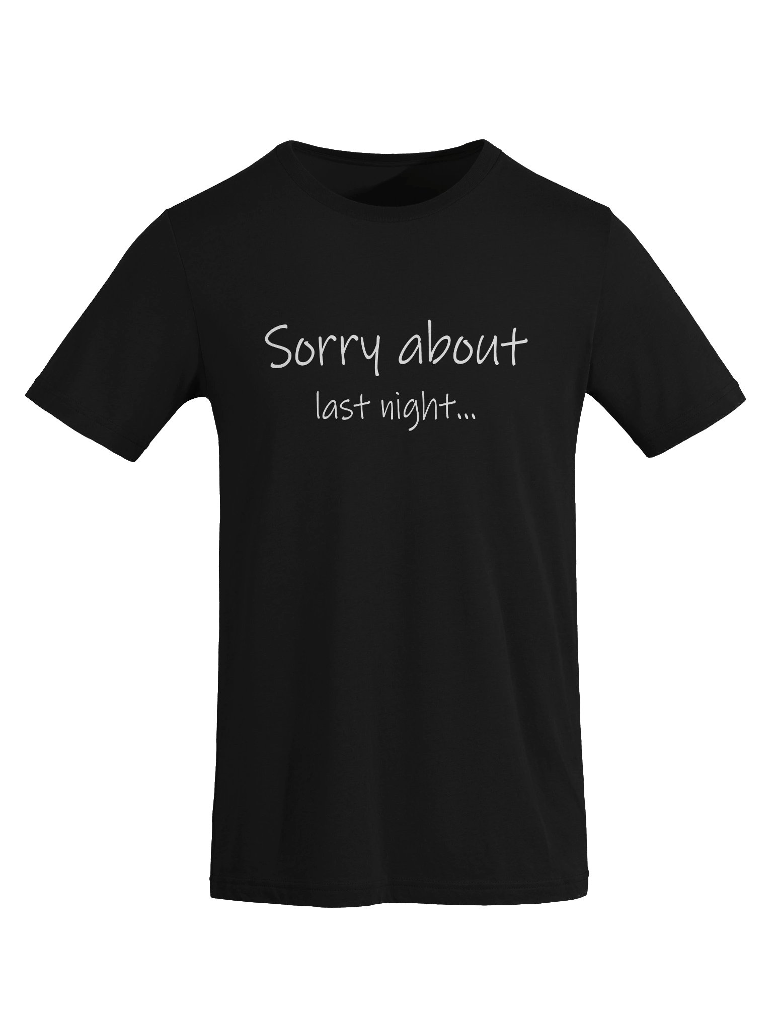 Sorry About Last Night Triblend Tee product image (61)