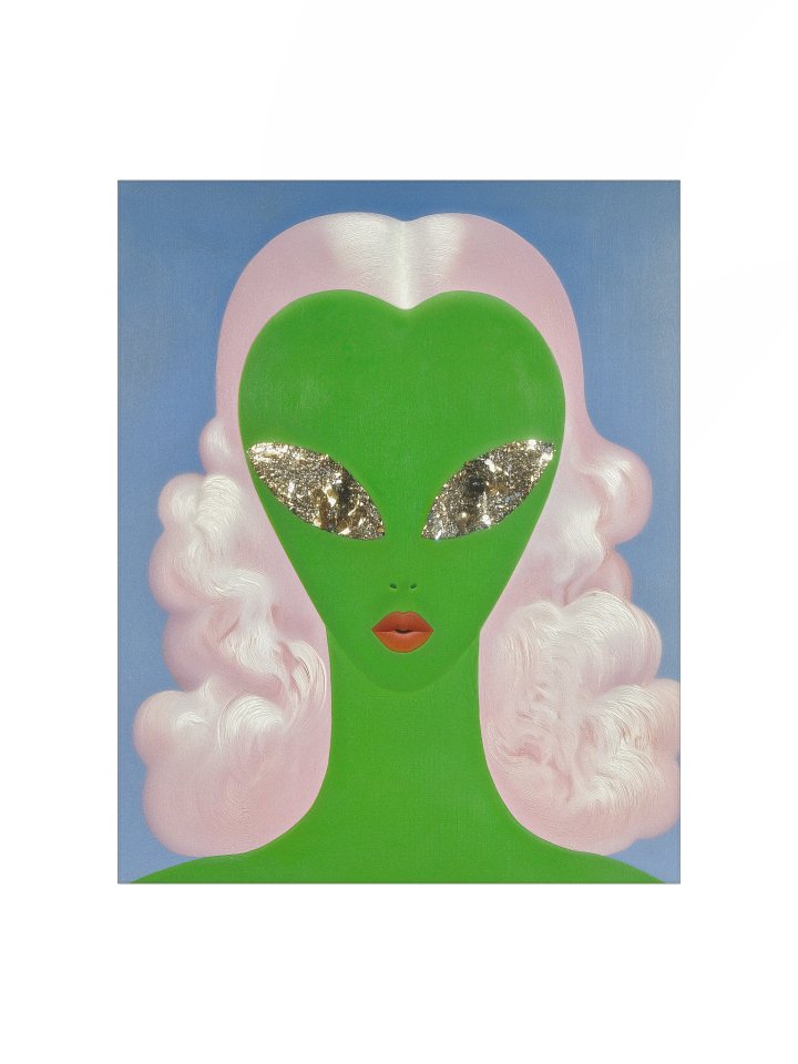Sassy Alien 003 Matte Paper Poster product image (1)