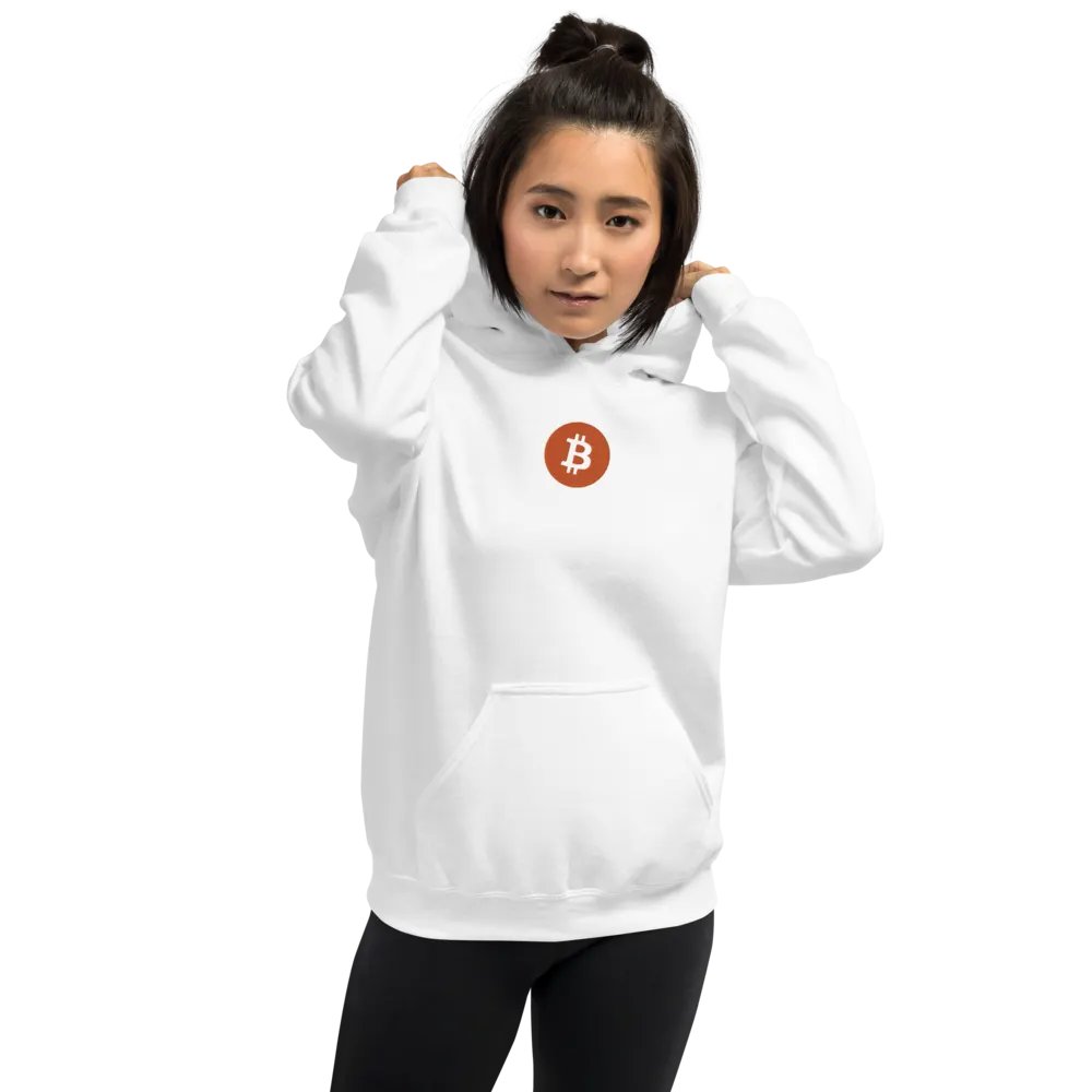 Bitcoin Logo Embroidered Hoodie product image (10)