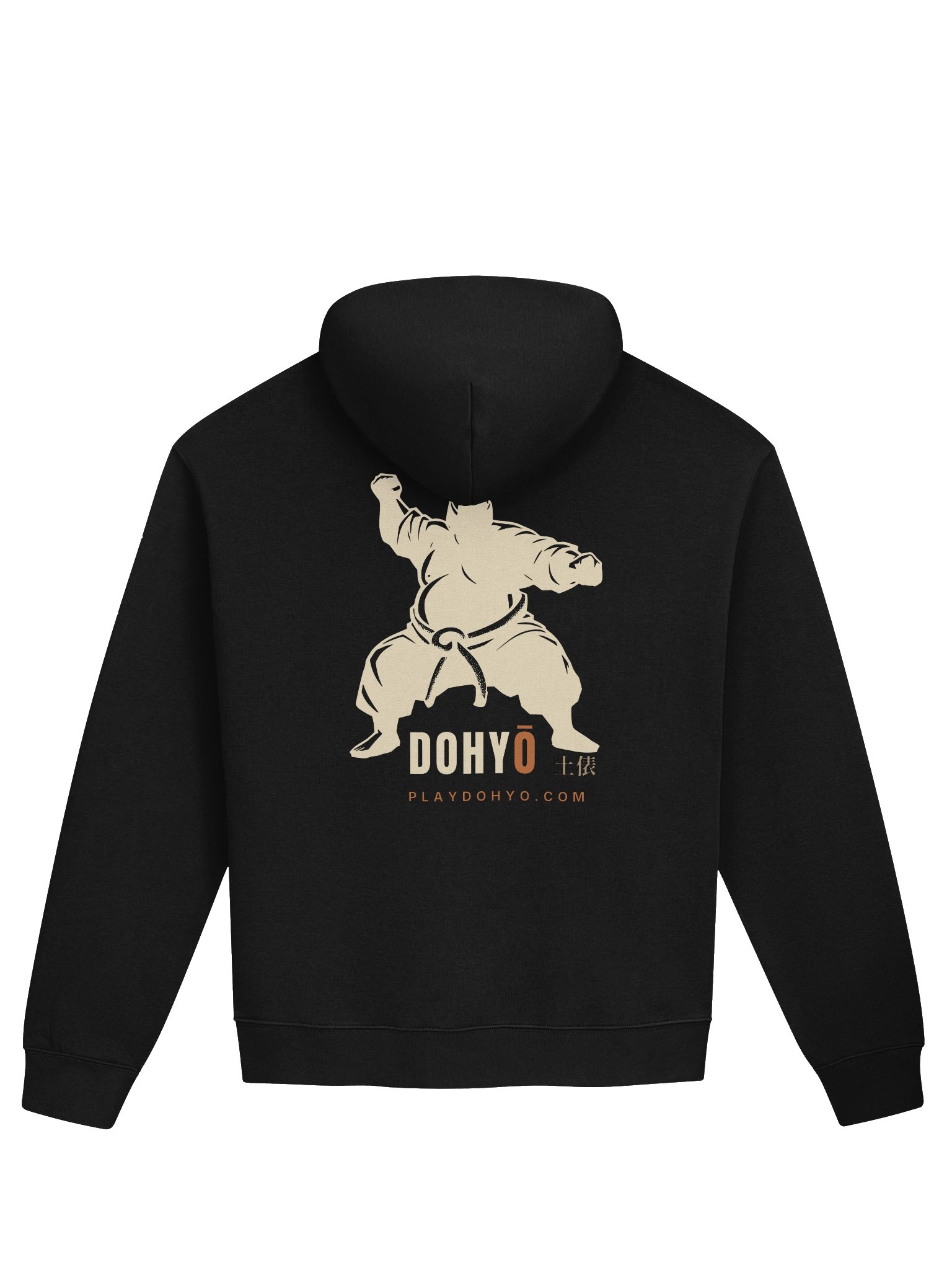DOHYŌ Hoodie — Black product image (3)