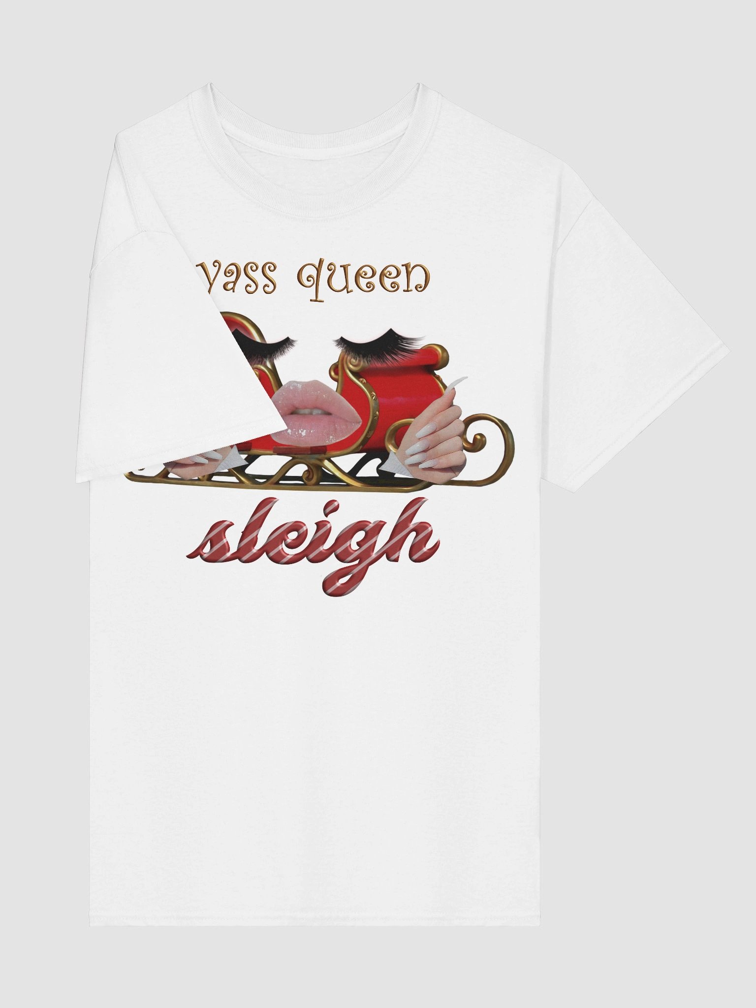 Yass Queen Sleigh T-shirt product image (65)
