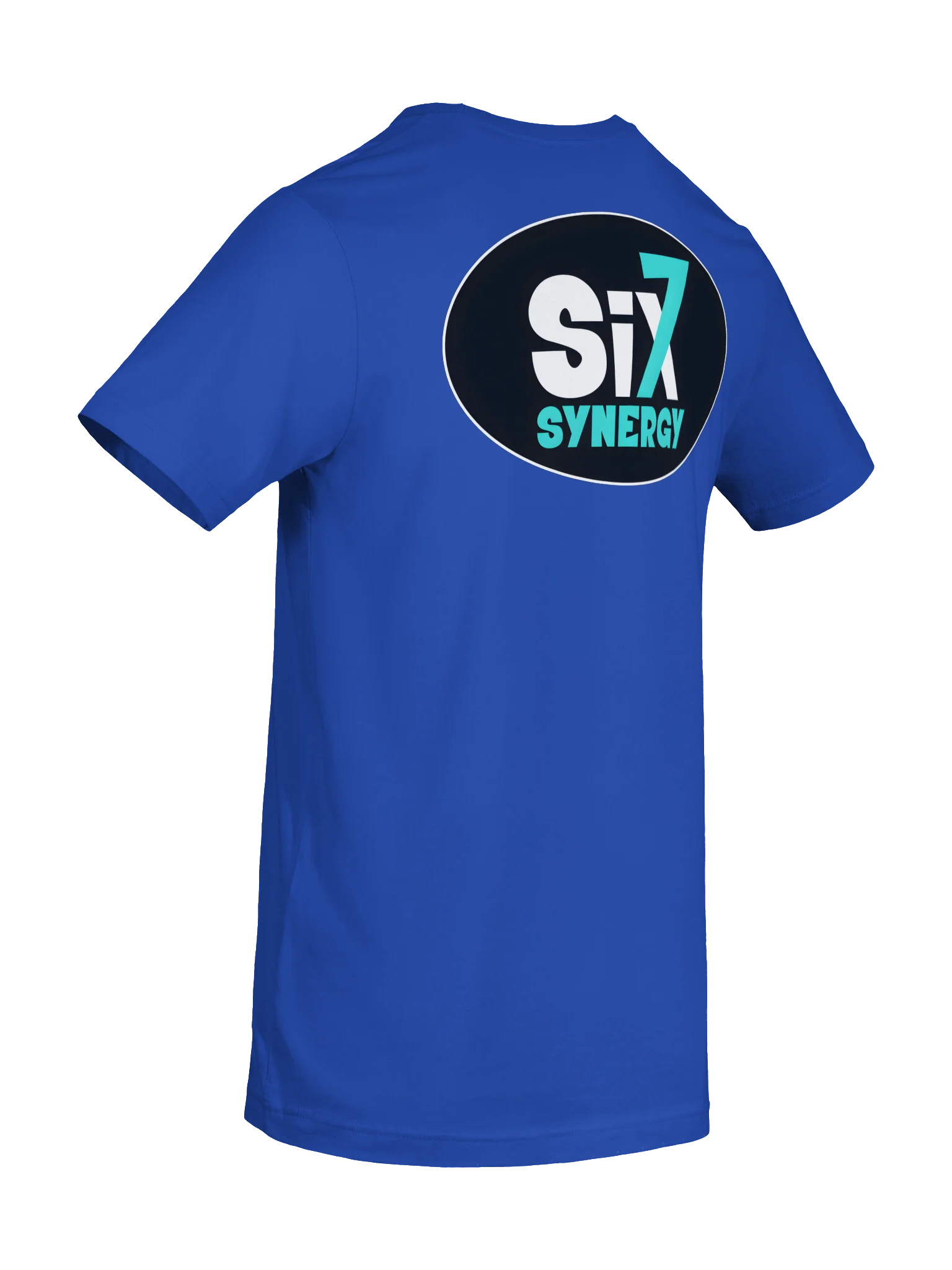 Blue t-shirt - hero logo on front product image (8)