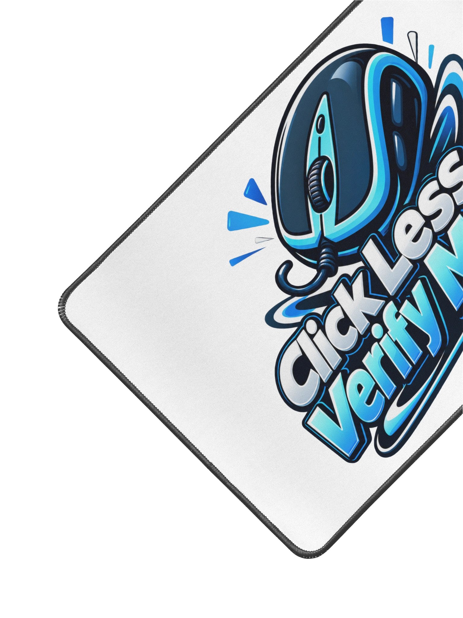 Click Less. Verify More. – CHATapa Tech Mouse Design product image (2)