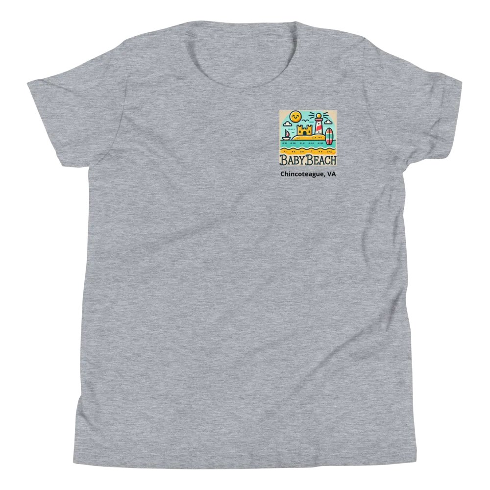 Baby Beach Adventure Youth T-Shirt - Chincoteague, VA product image (47)