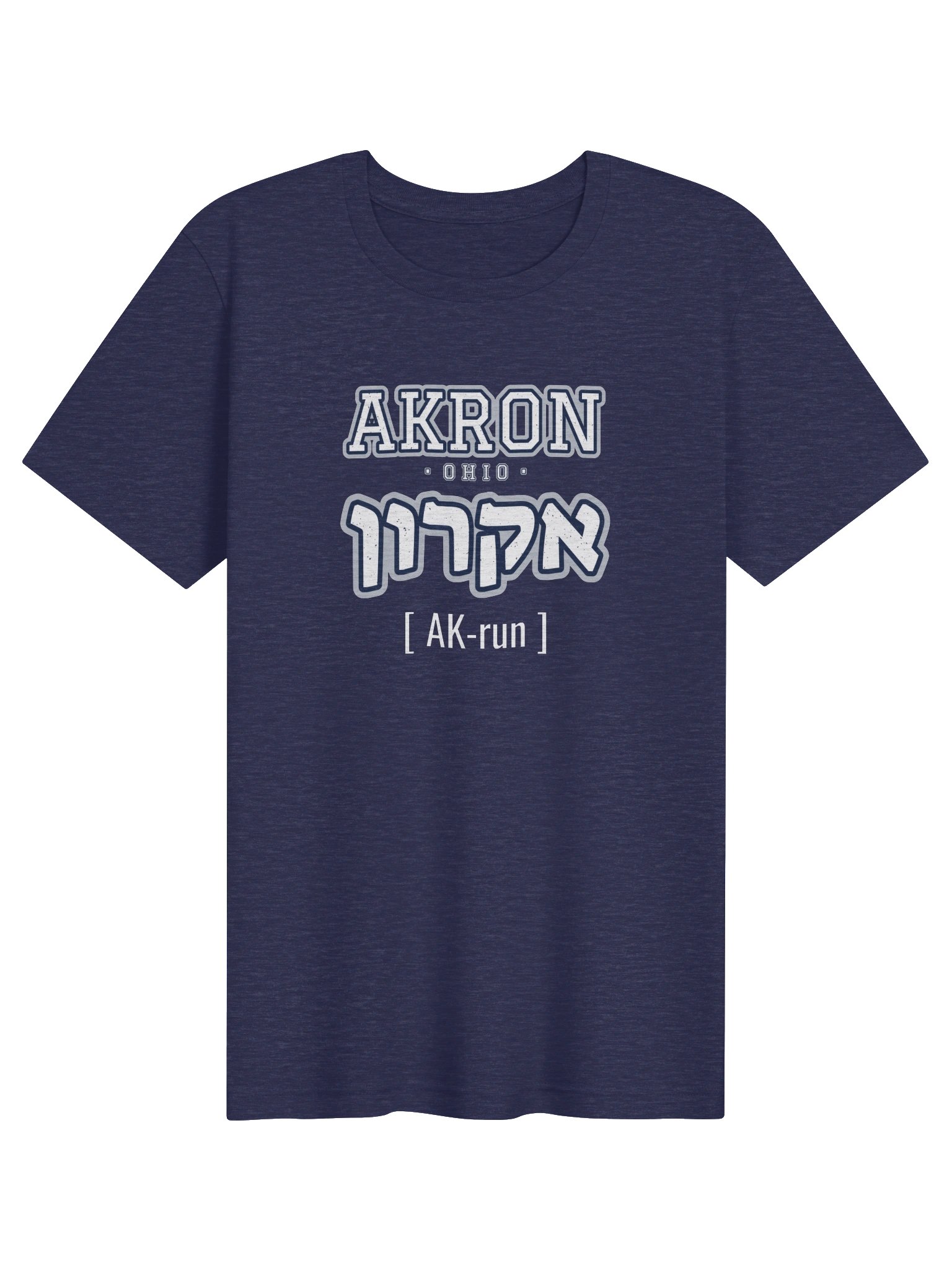 Akron אקרון [AK-run] City Tee product image (1)