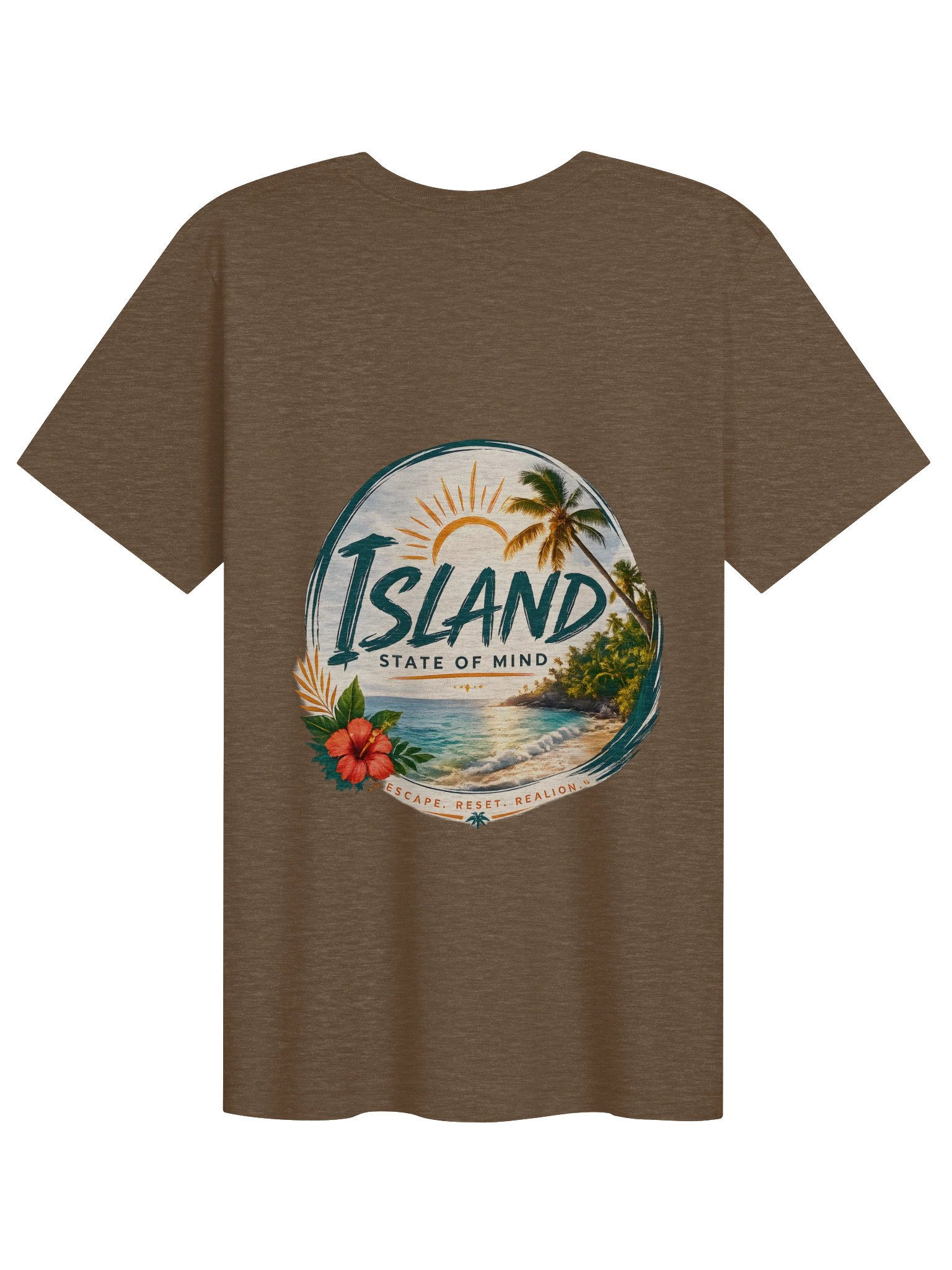 Chocolate Brown Island Tee product image (1)