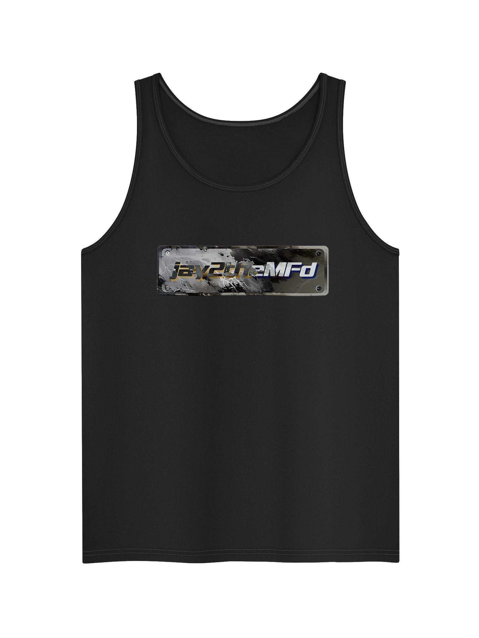 Jay Tank Top Grey Logo product image (1)