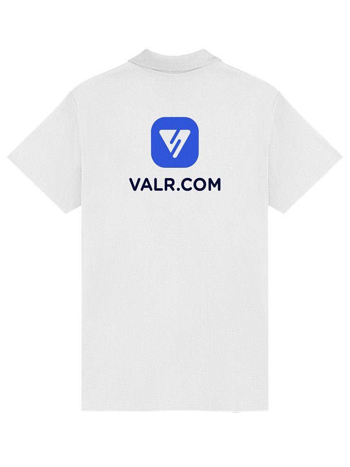 White VALR Polo Shirt product image (2)