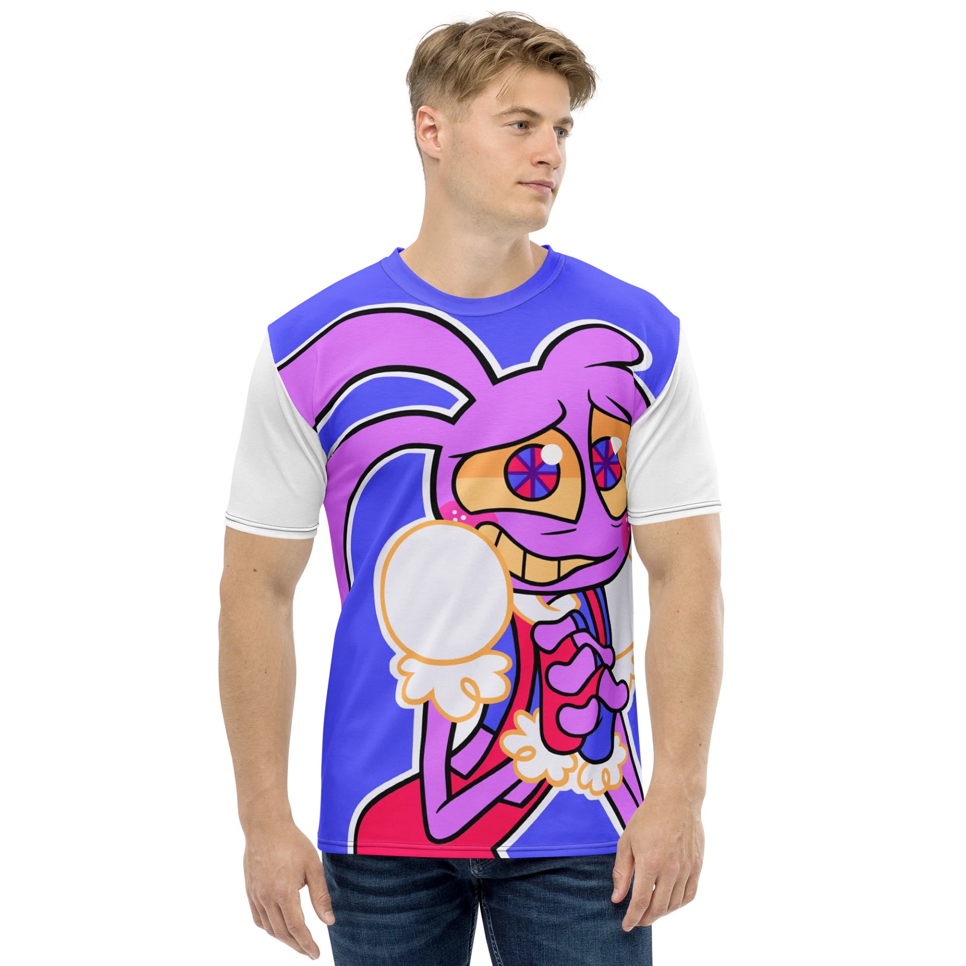 Jammi All Over! Tee (Blue/White) product image (1)