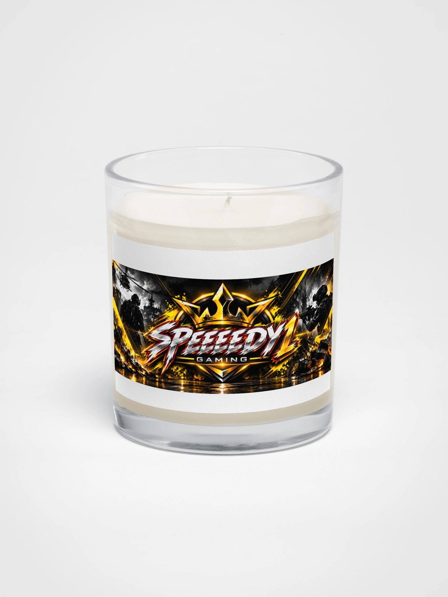 Speeeedy1 Gaming Crown Candle product image (1)