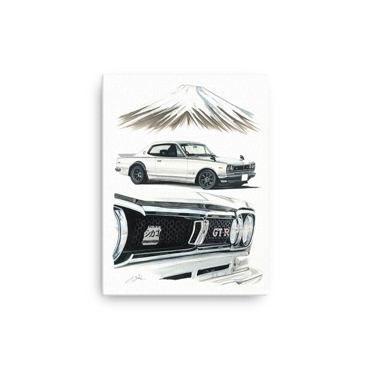 Jap Car Canvas Print product image (13)