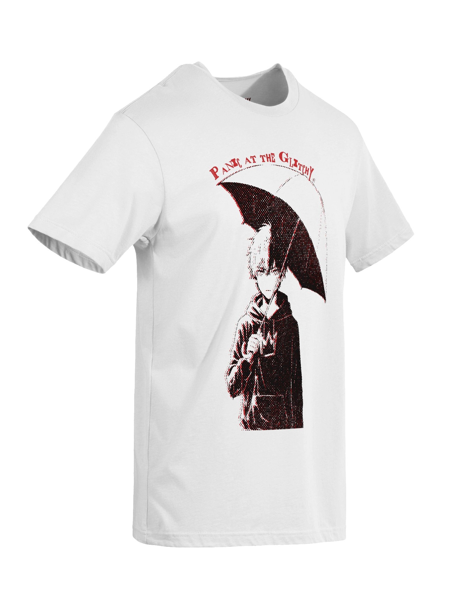 Umbrella Stamp Panic at the Glitchy Supersoft Tee product image (5)