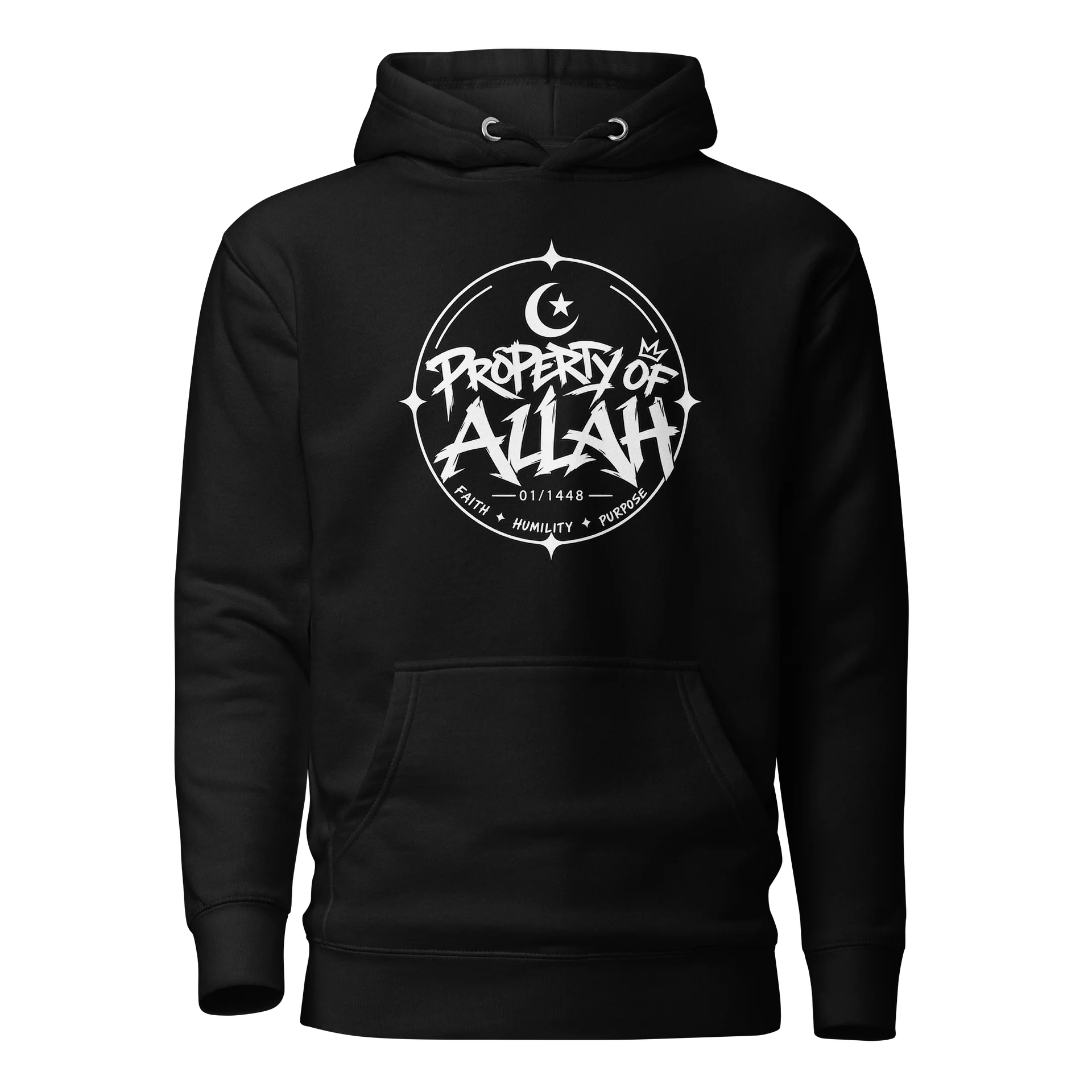 Property of Allah 01 Signature Adult Unisex Hoodie product image (8)