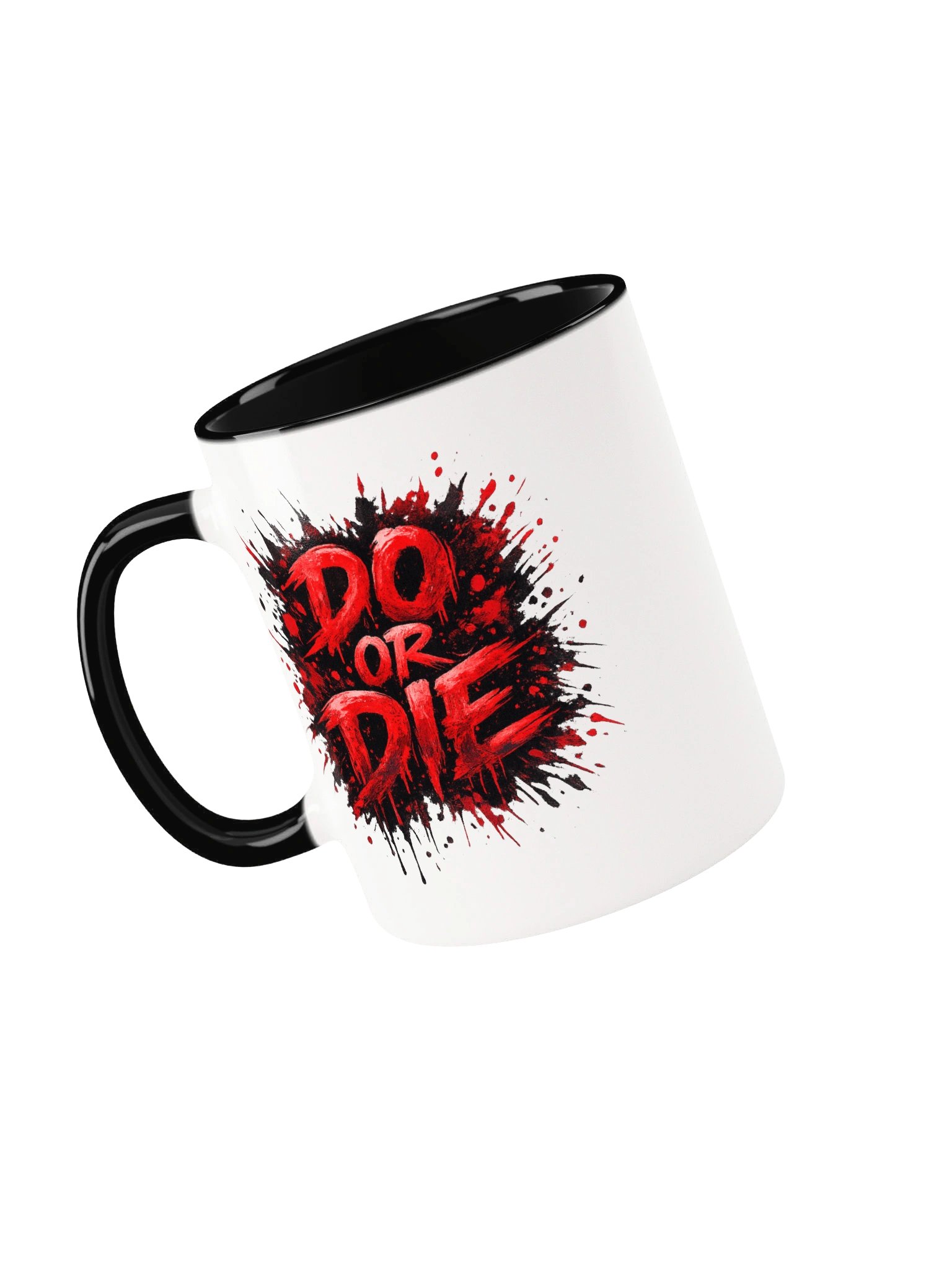 Do or Die Red Brush-Stroke Mug product image (45)