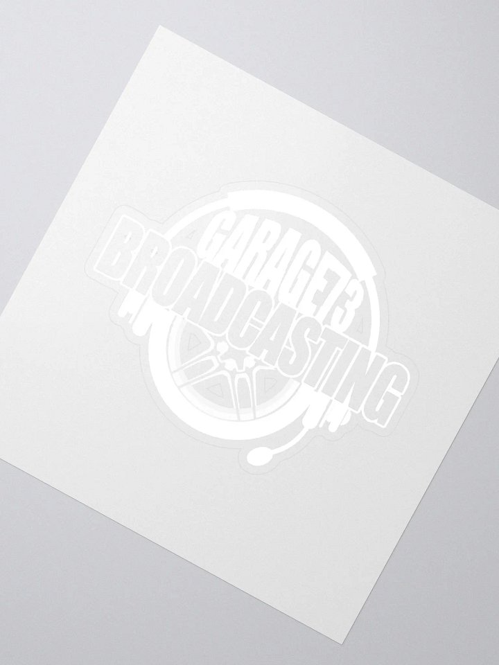 Garage 73 Broadcasting Sticker product image (5)