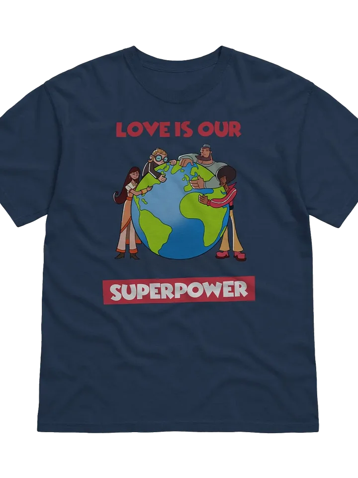 Love is Our Superpower | God's Gang Tee product image (1)