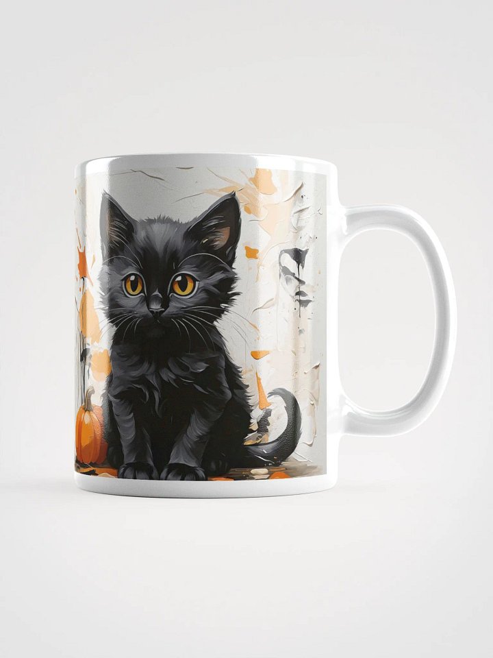 Enchanted Eyes Black Cat Mug product image (1)