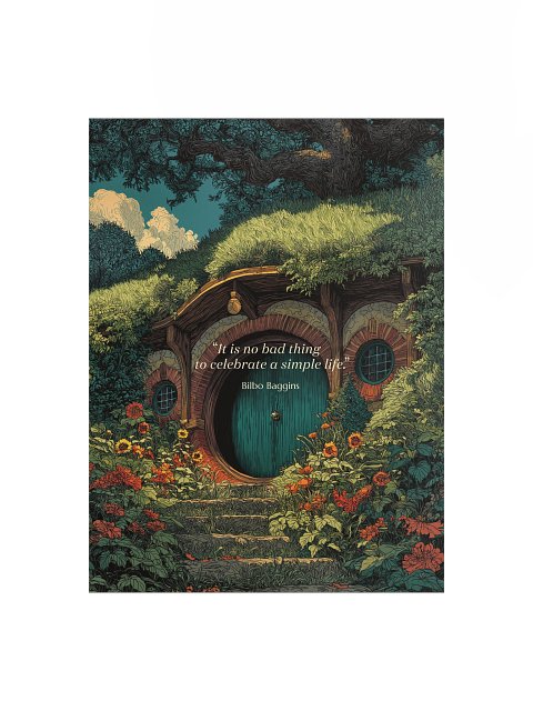 Simple Lives of Gentle Souls – Fine Art Print