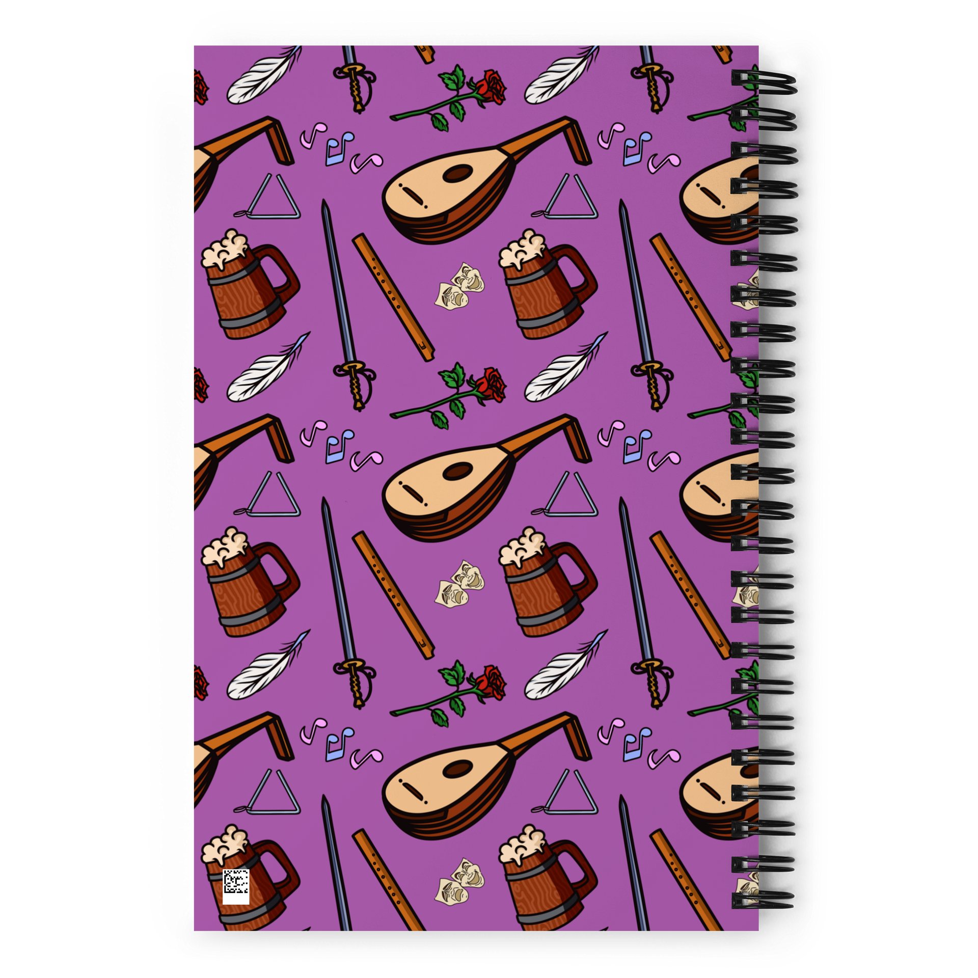 Bard Sprial Bound Notebook product image (2)