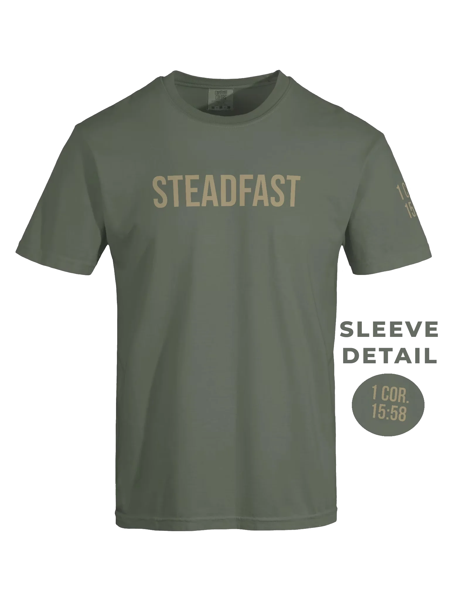 Men's Steadfast Tee - 1 Corinthians 15:58 product image (2)