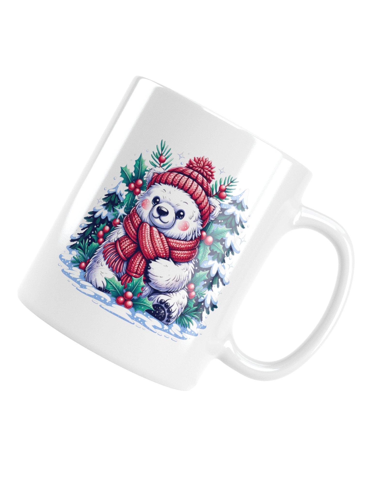 Polar Bear Christmas Wonderland Coffee Mug product image (6)