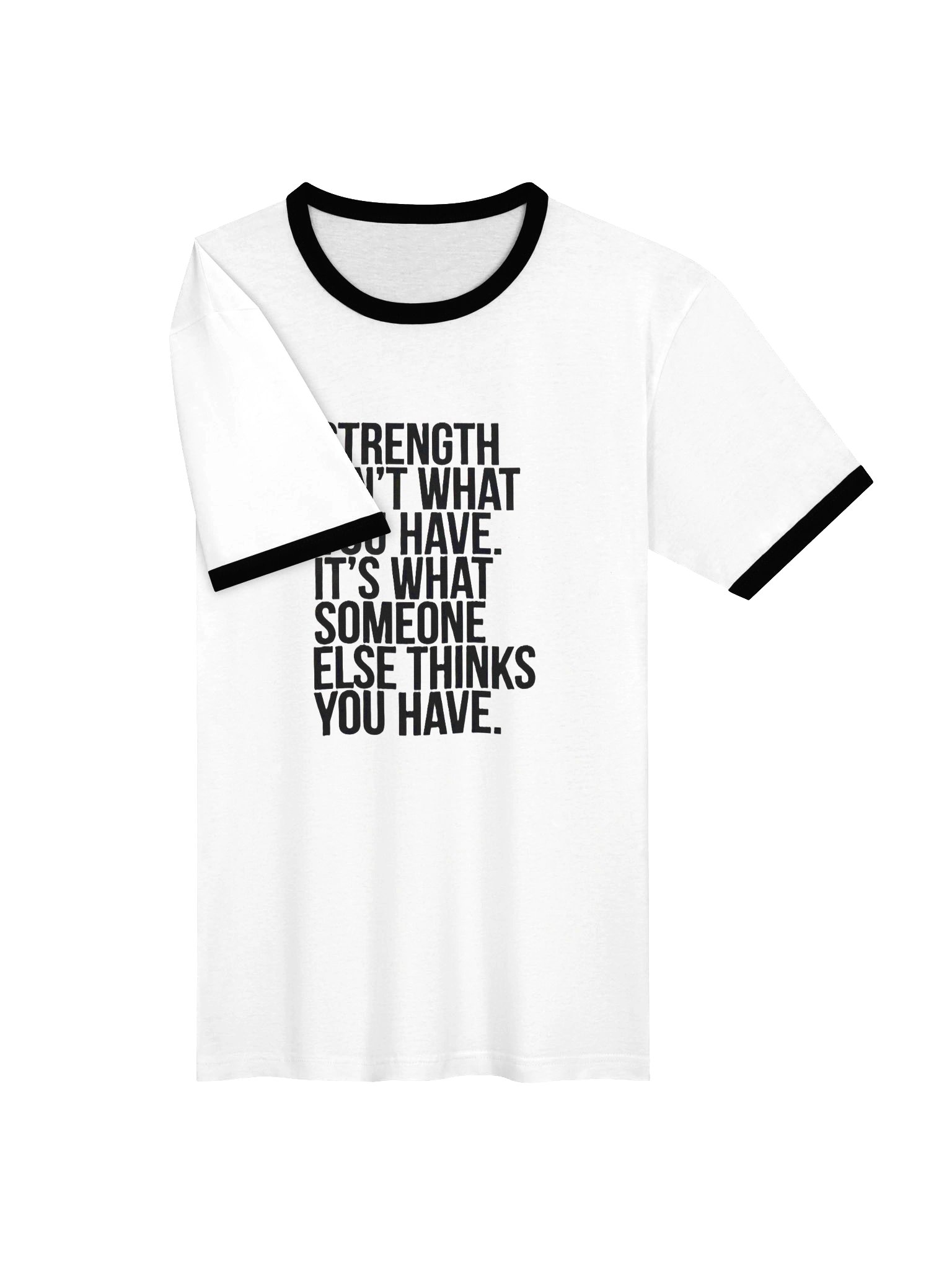 True Strength Ringer T-Shirt product image (4)