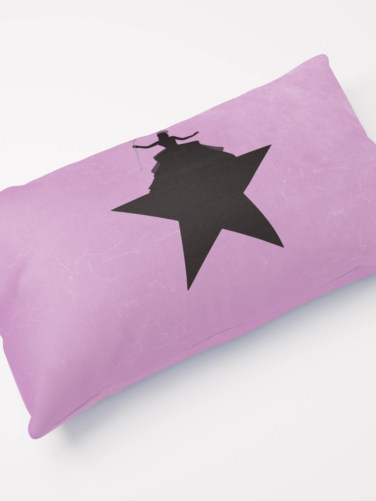 Glinda Hamilton Throw Pillow – Broadway Mashup Decor – Pink Fandom Aesthetic product image (5)