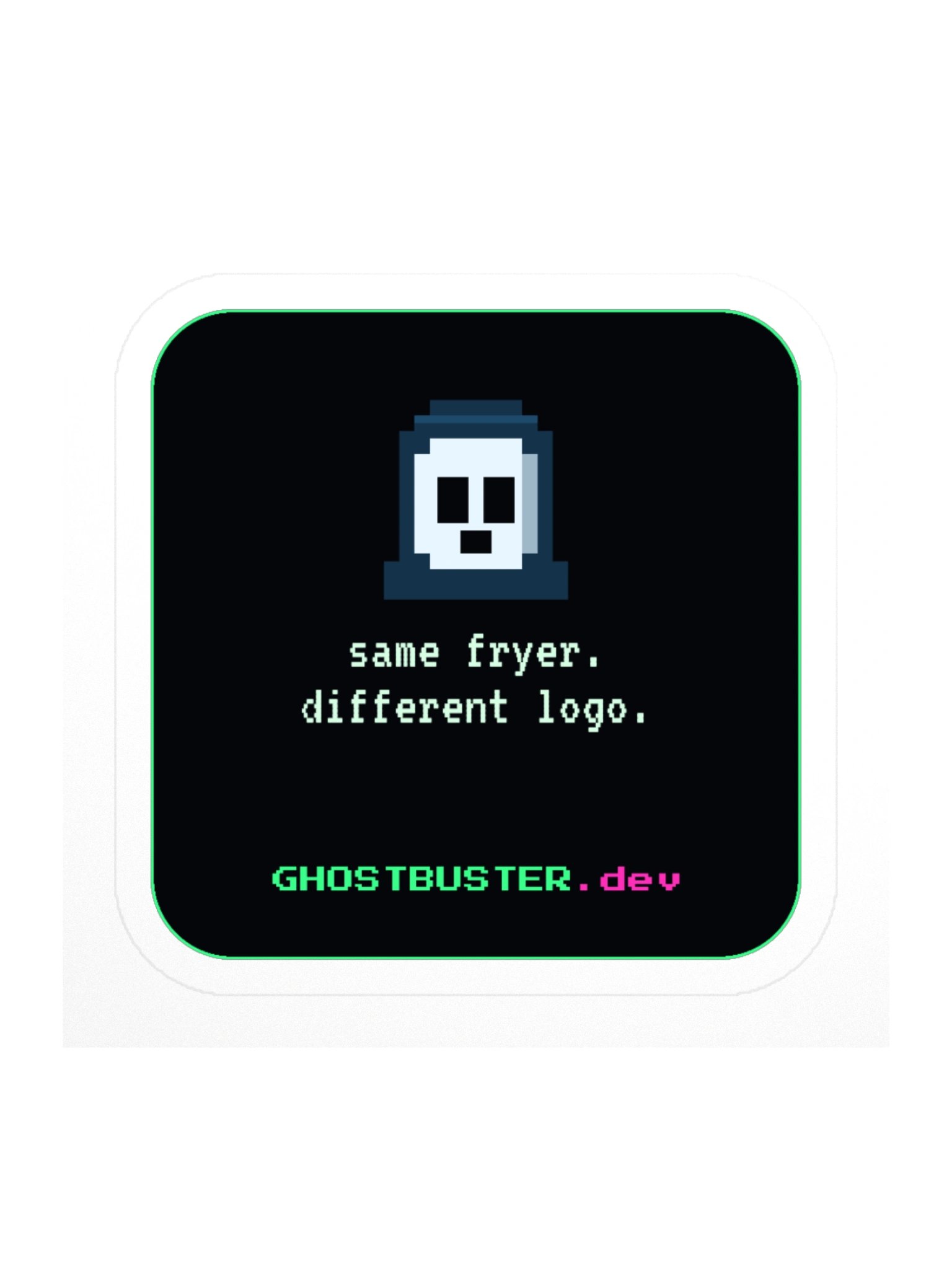 Same Fryer Sticker product image (1)