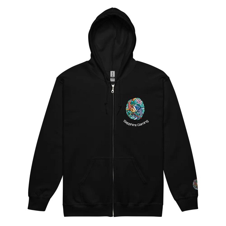 S i S wrap | Sapphire Gaming Zip Hoodie product image (2)