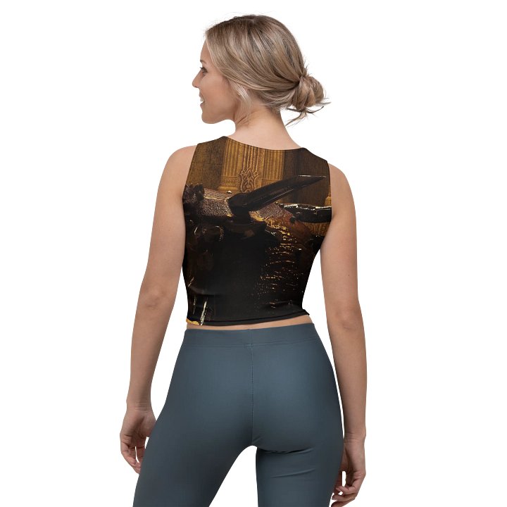 'Elven Stories - Warriors Cry Too' Crop Top product image (2)