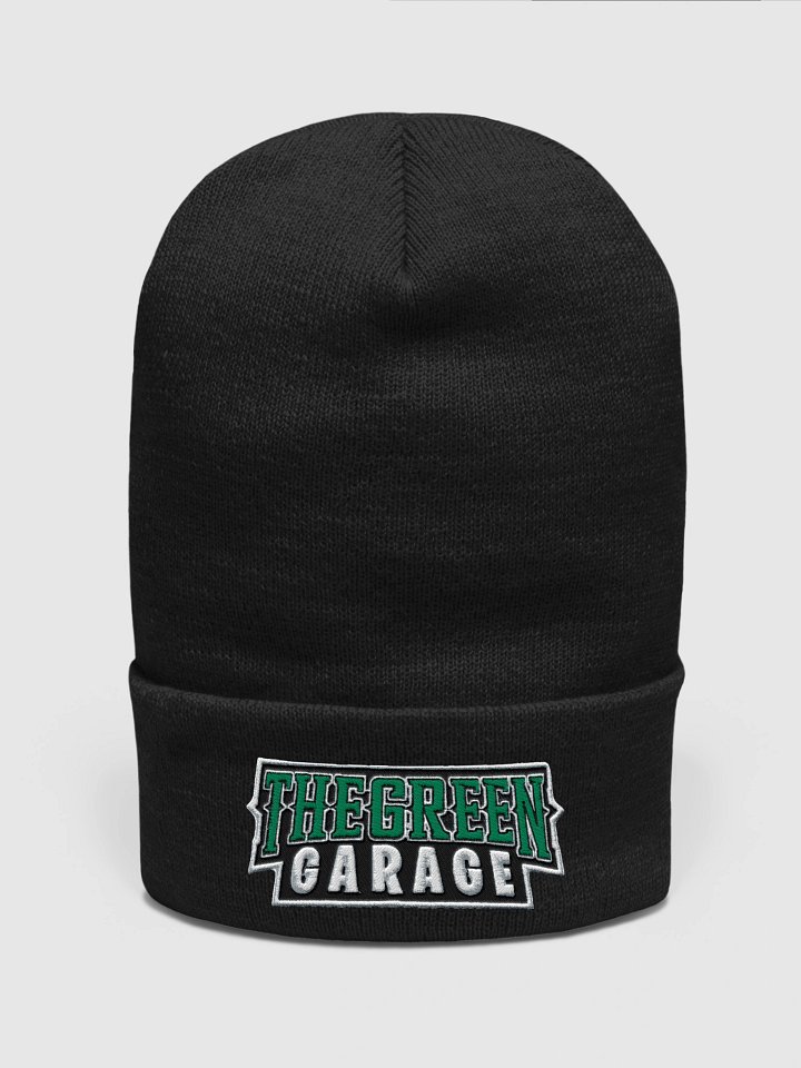 Green Gradient Cuffed Beanie product image (1)