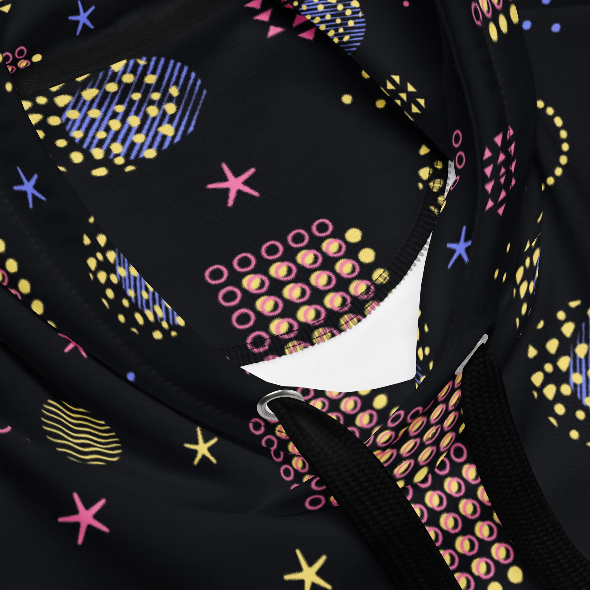 Comfortable Unisex Hoodie with Cosmic Geometry Print product image (4)